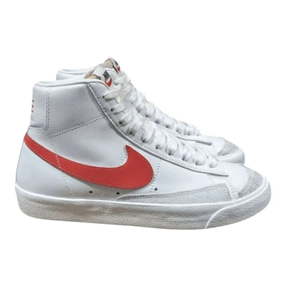 NIKE Blazer Mid 77 Vintage 'Habanero Red' Sneakers Size 8